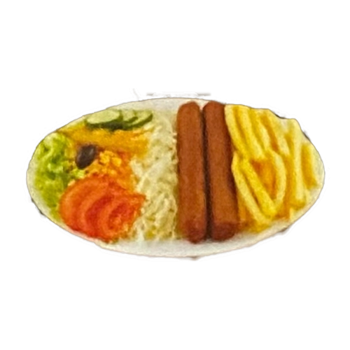 Assiette Fricadelle